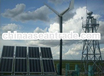 Solar &wind hybrid power system ,can get the wind power and solar power hybrid system working da