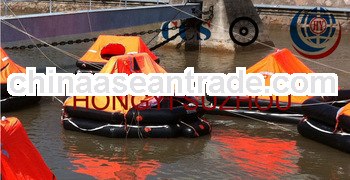 Solas Approved Marine Inflatable Life Raft with 15 Person,Used Life Rafts