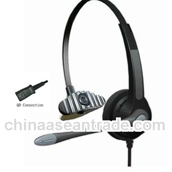 Specialized call center headset with noise canceling microphone HSM-900RPQD