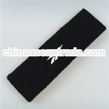 Sport cotton headbands embroidered