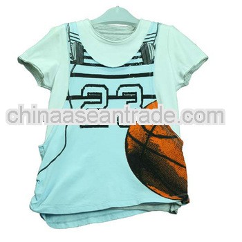 Sports Jersey No.23 White T Shirts for kids