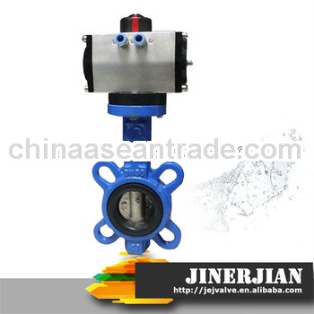 Spring Return Pneumatic Butterfly Valve