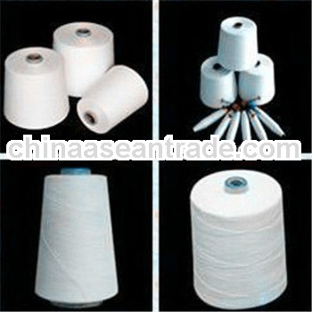 Spun Polyester Sewing Thread 20/4 RW Bright Pure Virgin / China Factory