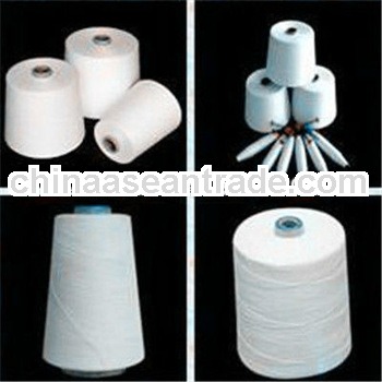 Spun Polyester Sewing Thread 50/2 RW Bright Pure Virgin / China Factory