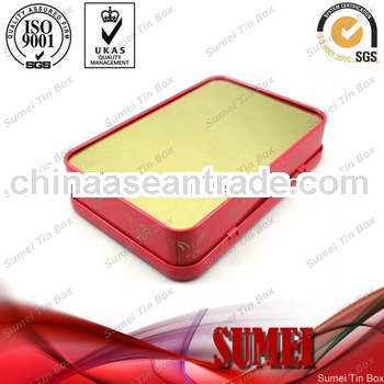 Square premium cookie tin