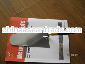 Stainless Bricklaying trowel with rubber handle