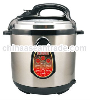 Stainless Steel Digital Pressure Cookers 6L