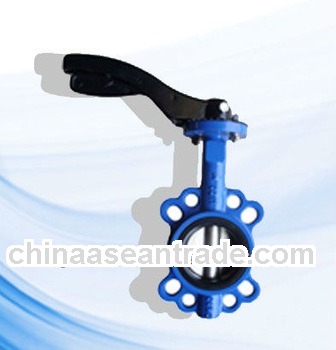 Stainless Steel Hypalon Seat Butterfly Valve