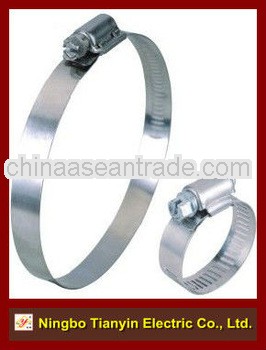 Stainless steel hose clamp