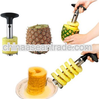 Stainless steel pineapple corer