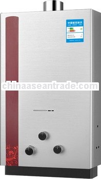 Stainless steel/ spray painting, flue gas water heater, force gas heater, or for zero pressure 6L,7L