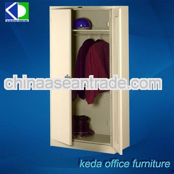 Steel 2 Doors Storage Clothes Locker Cabinet