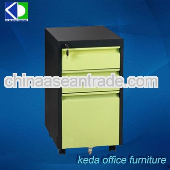 Steel Office File Cabinet, Mobile Portable Cupboard