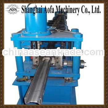 Steel rack making roll forming machine