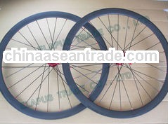 Super light road bicycle carbon 38mm cyclocross wheels clincher