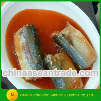 Supply canned jack mackerel