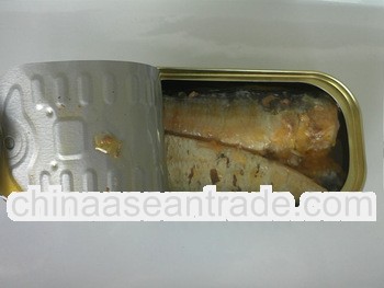 Supply canned sardines in spicy oil