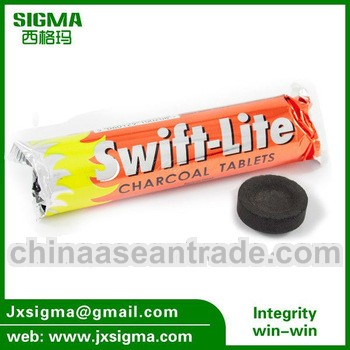 Swift-Lite Charcoal tablet for incense