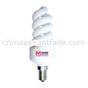 T4 mini spiral energy saving lamp