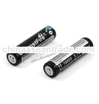 TF18650 2600mah Li-ion 3.7 V protected battery for vapor kit mods epipe battery