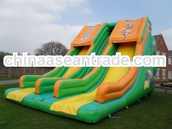 Tarpaulin Inflatable Water Slide,Dry/Wet/Water Slide