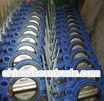 Teflon Linning Wafer Butterfly Valve