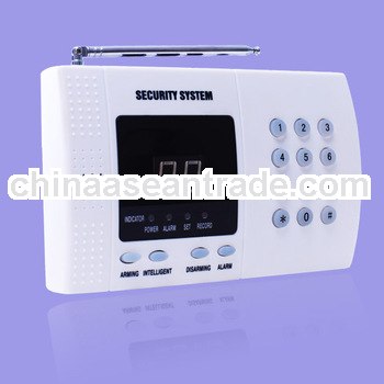 Telephone wireless electronic security alarm intruder alarm system with remote controlling anti-burg