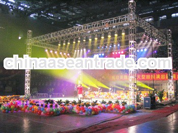 The cheapest aluminum lighting truss system,aluminum spigot truss system/event stage truss system in