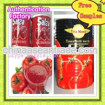 Tomato Paste tin /canned brix:28-30%