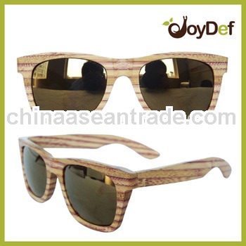 Top Quality Wayfarer Sunglasses Fashion Wooden Bamboo Sunglasses