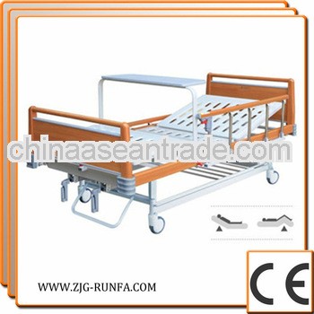 Top class! CE ISO approved Hospital Bed ABS Two Crank