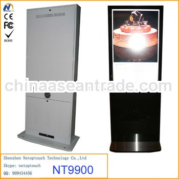 Touch screen indoor kiosk stands