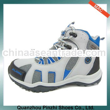 Trendy fashionable man climbing shoe