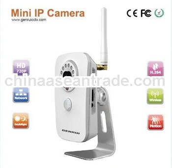 Two-way audio talkback,support micphone,m-jpeg ip camera