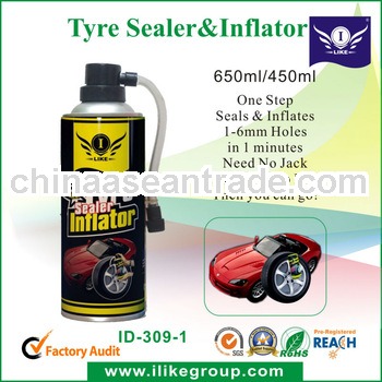 Tyre sealer & inflator(Sellador y inflador para ruedas)