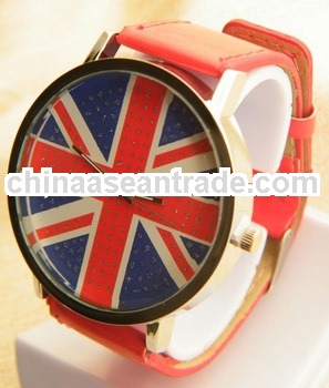 UK customized silicone quartz watch