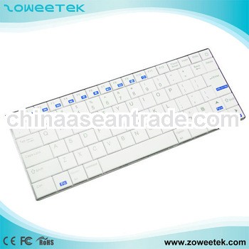 Ultra-thin design rechargeable bluetooth keyboard for ipad