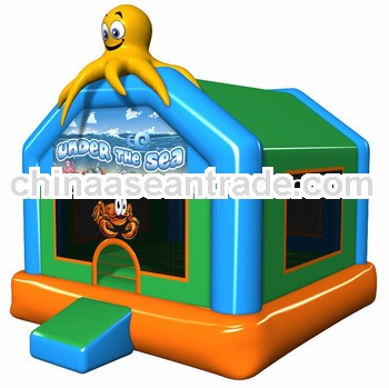 Under the Sea Inflatable Bounce House,Inflatable Octopus Bounce Castle