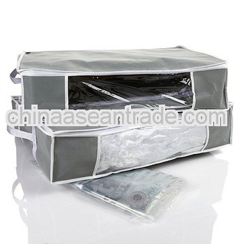 Underbed Storage Tote with Vacuum Compression Bag