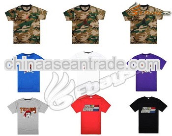 Unique promotional wholesale dry fit plain t-shirts