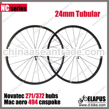 Updated 700c carbon road wheel 24mm tubular