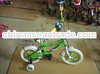 Various colors baby boy kid bike with training wheel