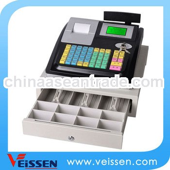 Veissen pos supermarket cash register with sales reports