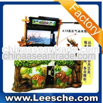 Video gun game machine Jungle Hunting gun simulator arcade machines LSST 0530-10