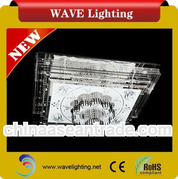 WLC-37 crystal with MP3 remote control ceiling lights for living room