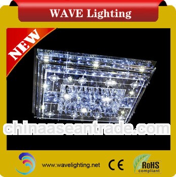 WLC-38 crystal with remote control modern led ceiling light remote control