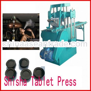 Wanqi 2013 the high quality charcoal tablet briquette machine /charcoal tablet press machine/Shisha 