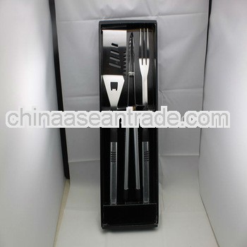 War-mart stainless steel barbecue tool set with window case