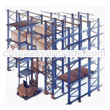 Warehouse steel racks