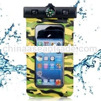 Waterproof Compass Underwater Bag Pack Case Cover For Iphone 5 iphone 4s case